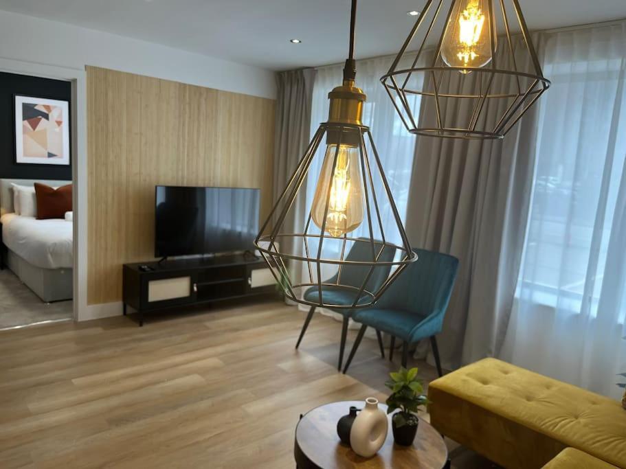 Cute One Bed Apartment - Old Trafford Manchester Bagian luar foto